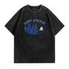 Camp Arawak T Shirt Retro Summer vintage Washed homme Soft Casual Unisex designer clothes fashion Versatile Slightly streetwear