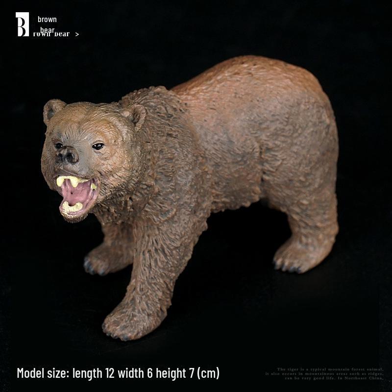 

Іграшка Тварина Динозавр Набір для зоопарку: Пластиковий тигр та крокодил