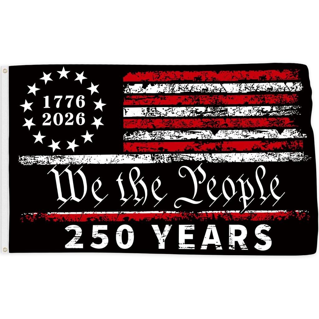 250th Anniversary American Flag Garden Decoration Flag