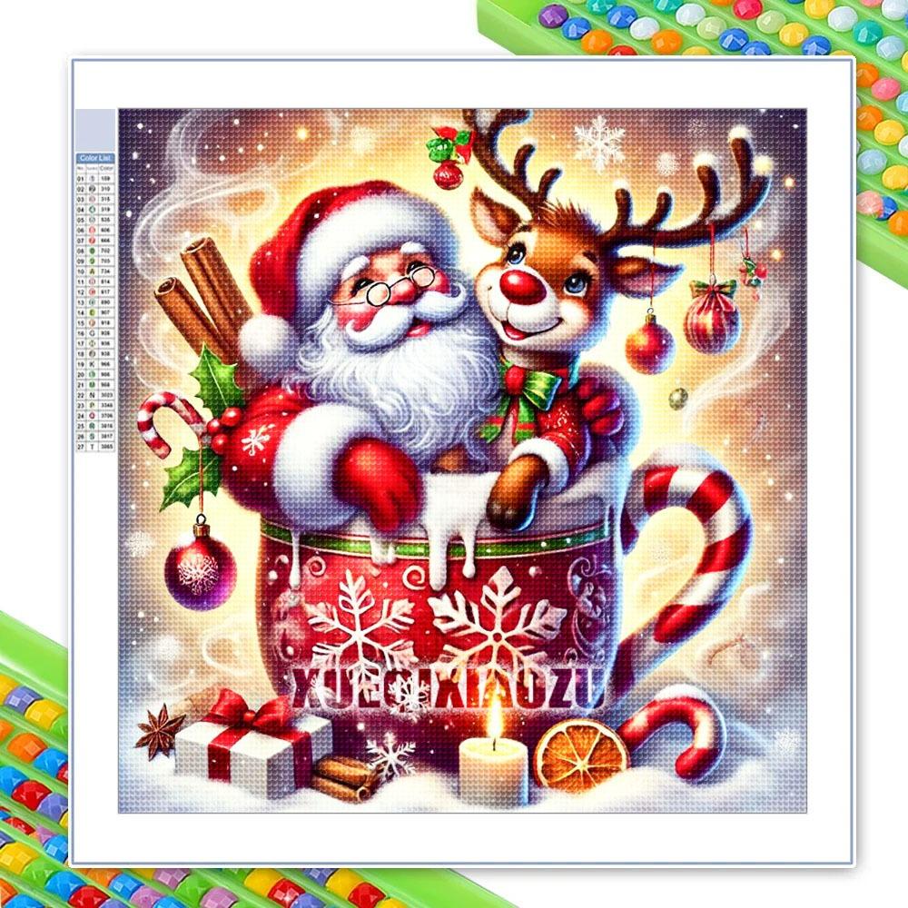 Santa Claus Diamond Painting New Arrivals 5D Diy Diamond Mosaic Snowman Cross Stitch Kits Cartoon Christmas Gift Wall Decor Art