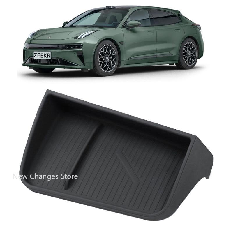 For Zeekr 001 2023-2025 Screen Rear Storage Box Silicone Storage Box Storage Box Modification Upgrade Accessories