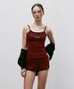 KITTY POTTERY Sporty Dolphin Shorts (Wine Red)