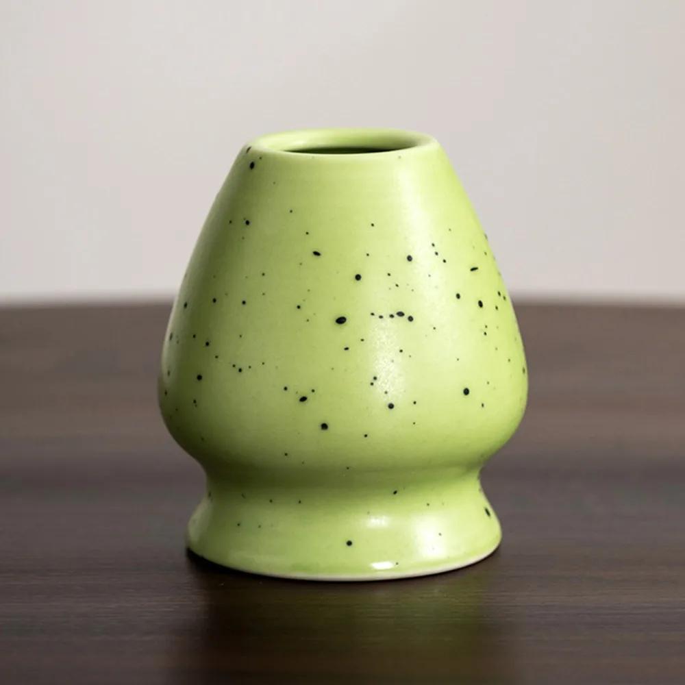Traditional Ceramic Matcha Bowl Large Capacity Matcha Whisk Stand Tea Salad Soup Bowl Green Tea Maker Cup Tea Ceremony Tool