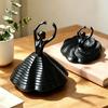 3D Printed Spinning Ballerina Fidget Toy Ballet Dancer Spinner Spiral Sensory Toy for Stress Relief Home Office Desktop Decoration