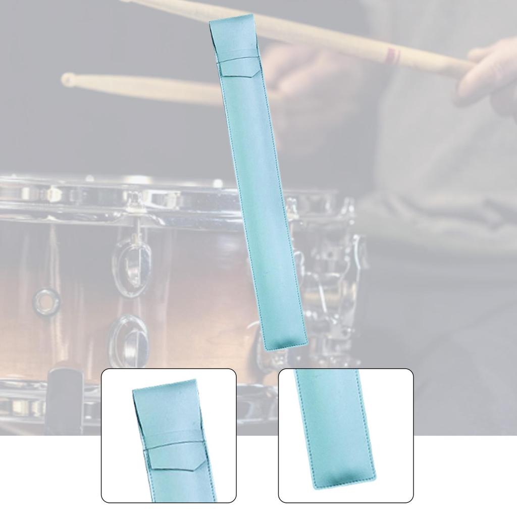 Drumstick Storage Bag Protector Portable Drum Accessory Sleeve Carrying Case for Club Practicing Birthday Outdoor Household