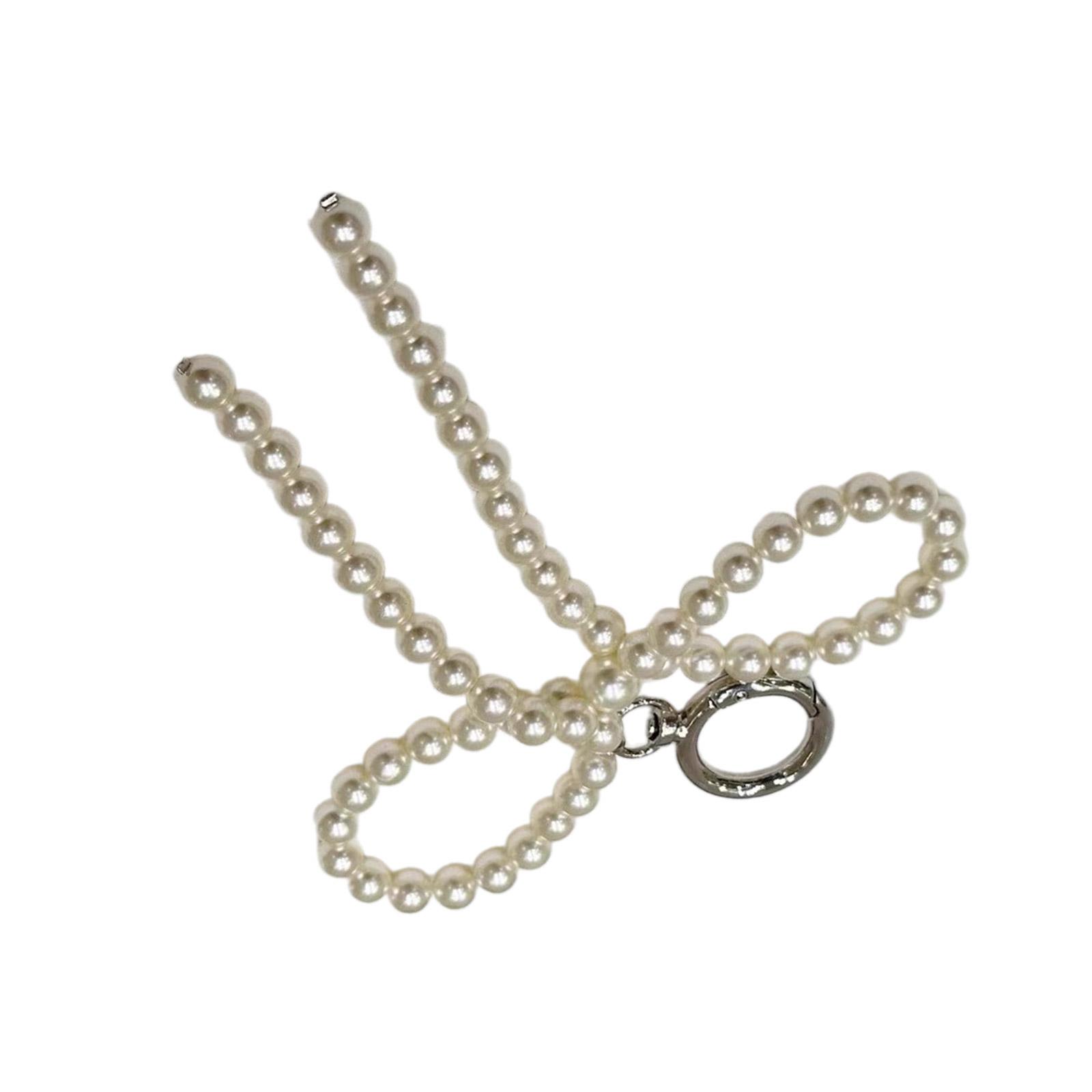 Брелок с жемчугом и бантом — фото 7