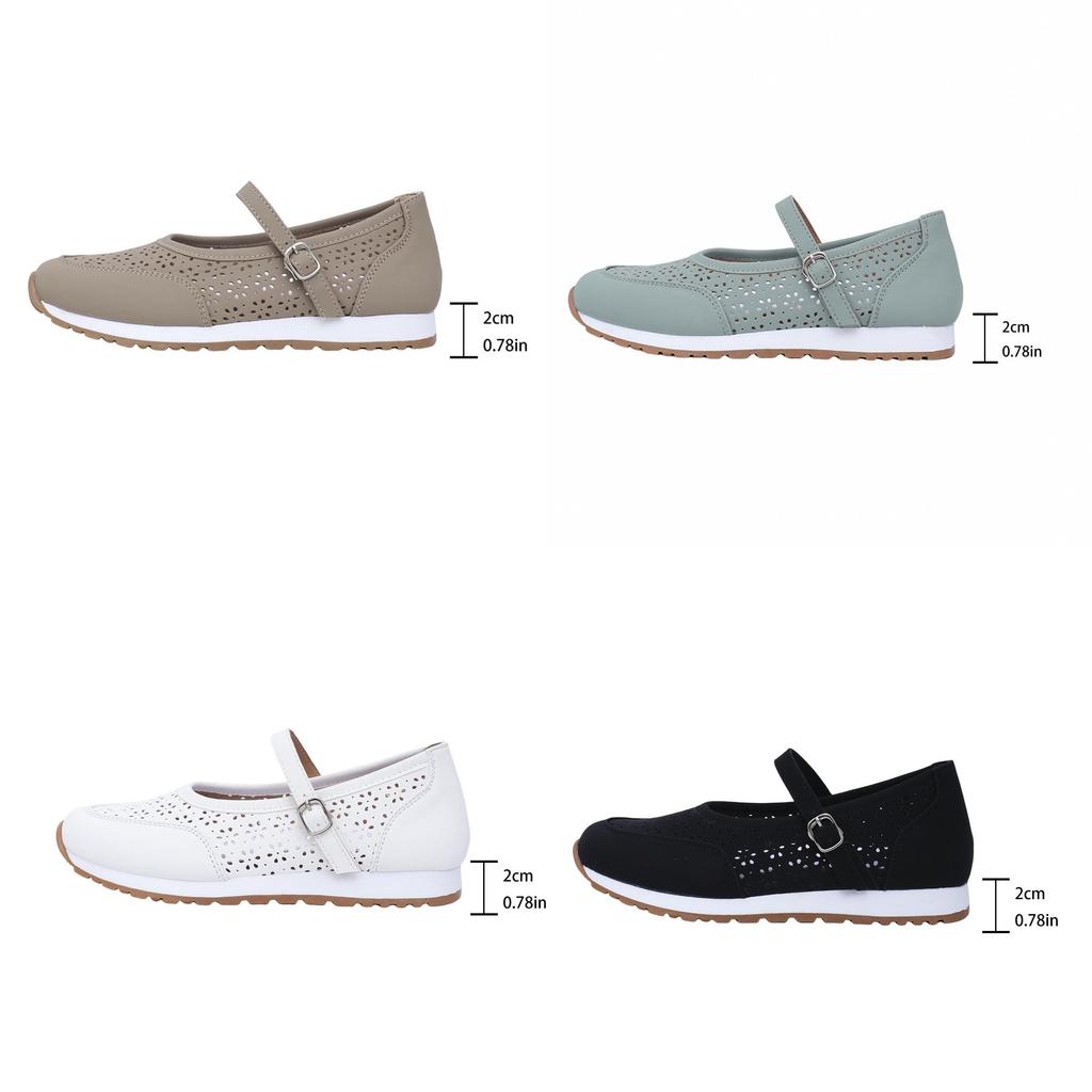 Womens Summer Mesh Sneakers With Breathable Pu Upper And Flat Heel For Casual Daily Wear