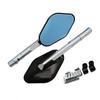 Pair Motorcycle Accessories Aluminum Mirrors Rearview Mirror For HONDA Cb400 Dio Hornet Yamaha Fz1 Mt07 Mt09 Kawasaki Z800 Z1000