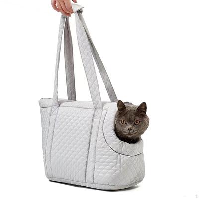 Cat Carrier Bag, Soft Pet Car Travel Large Capacity, Bag for Small Dogs,