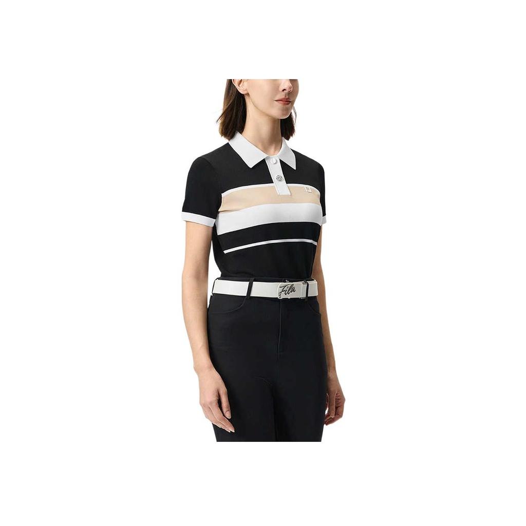 New FILA Golf Series Knitwear Women's Pitch Black A11W525404F-BK