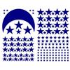 Adesivo Murale Combinazione Stella Luna Per Bambini Camere Bambini Sfondo Camera da Letto Decorazione Casa Carta da Parati Decalcomanie Fai da Te Adesivi Asilo Nido
