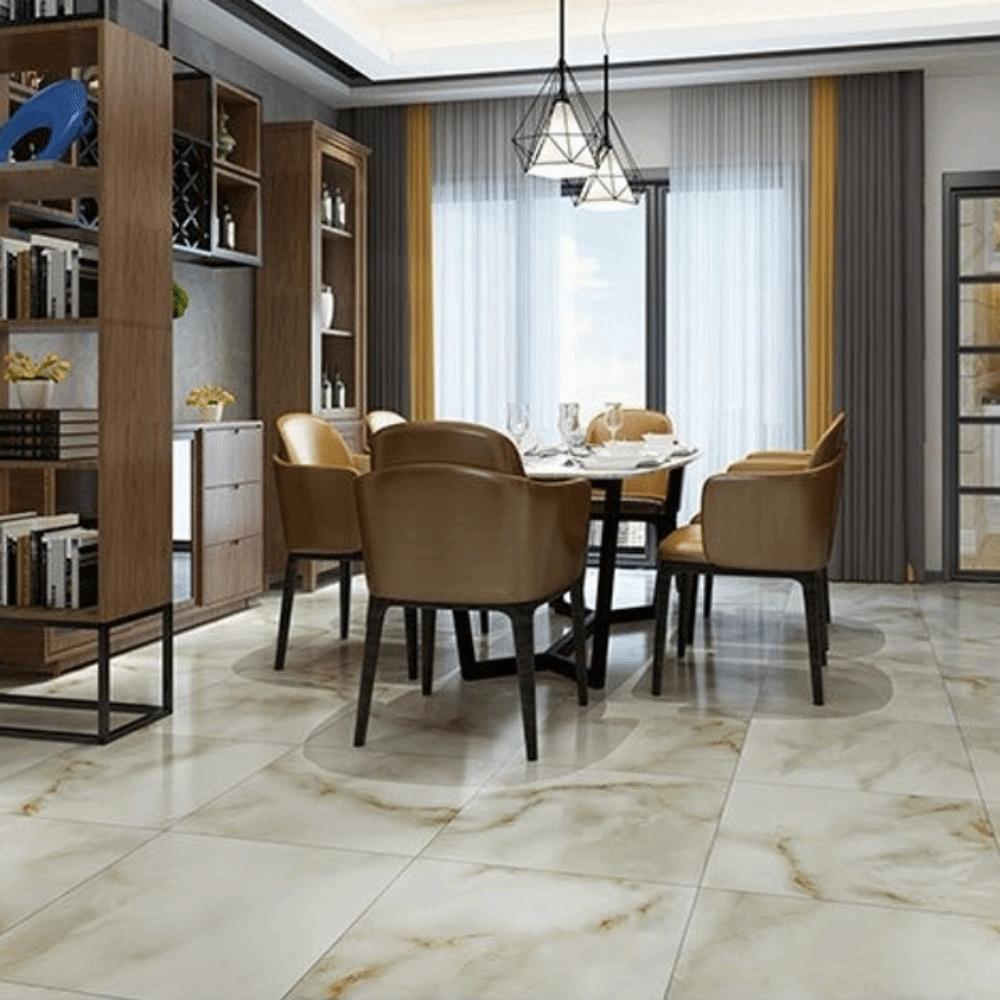 PVC Floor Wall Sticker Self Adhesive Vinyl Floor Tile Durable Wall Floor Decal  Kitchen Use