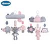 Aipinqi Baby Pink Animal Wind Chime Pendant Toy for Strollers