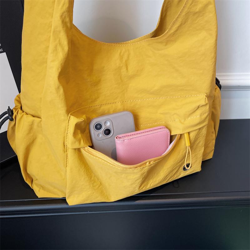 Women's Bag Large Capacity Tote Bag Solid Color Handbag Underarm Bag