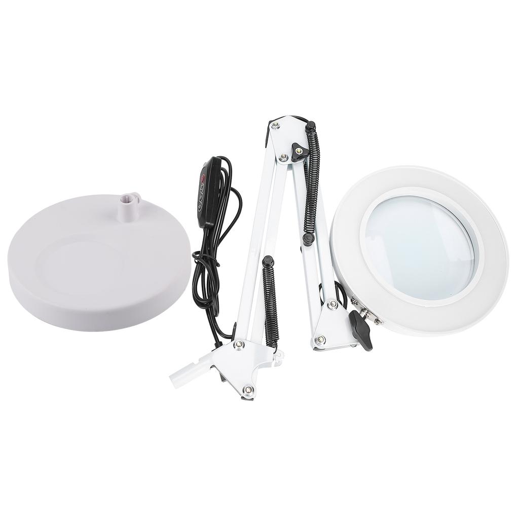 5X Magnifying Glass Lamp LED Chips with USB Interface 3000‑6500K for Manicure Tattoo Using