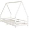 Children s Bed White 80x200 cm Solid Wood Pine