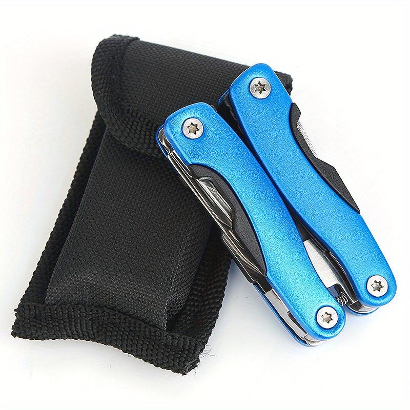 Attrezzatura da campeggio Sopravvivenza all'aperto Acciaio inossidabile 9 in 1 Pinza Multi-tool Portatile Accessori da campeggio Portatile