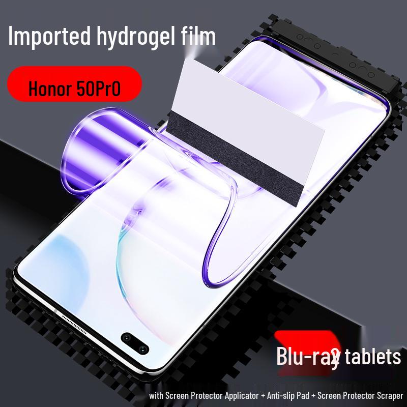 Hydrogel & Tempered Screen Protector for Honor 50, 50 Pro, & 50 SE - Full Coverage
