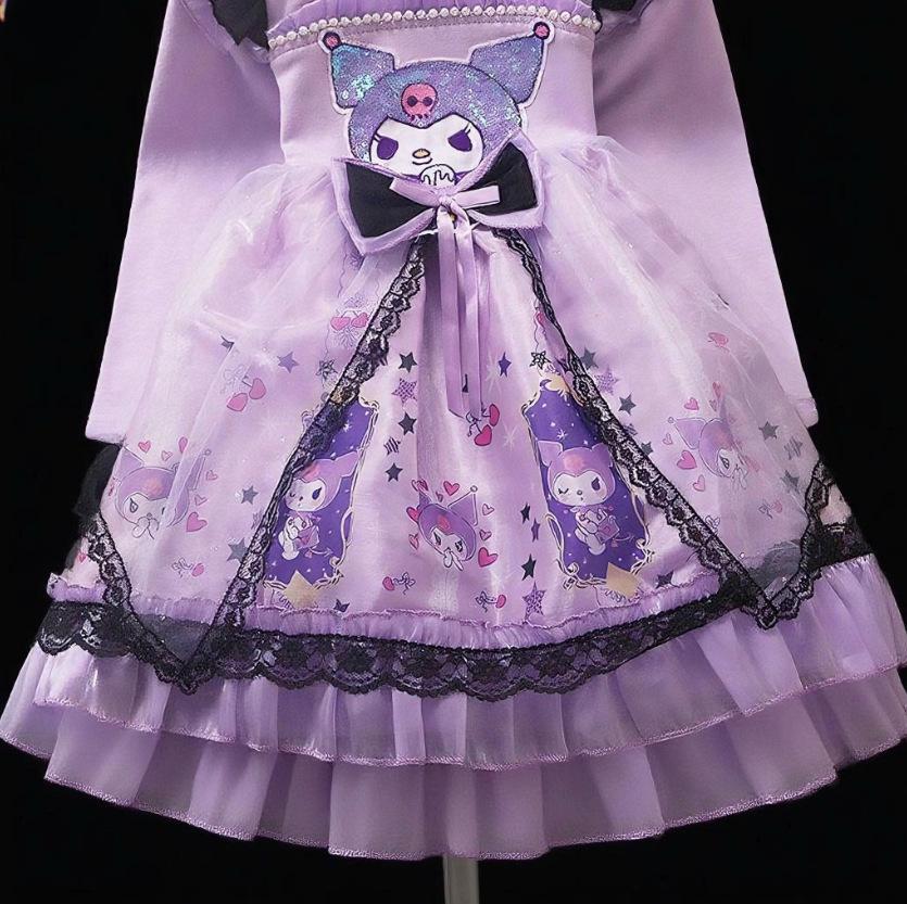 Kuromi Princess Lolita Winter Dress