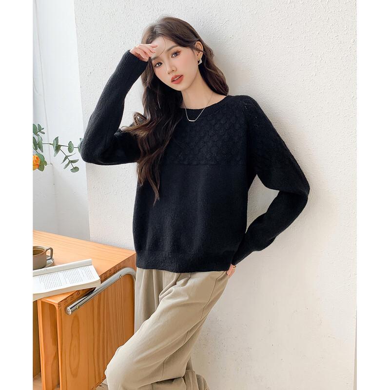 

Mokana Women s Versatile Crochet Knit Sweater One Size