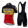 Team Version Short-sleeved Cycling Suit, Cycling Suit, Breathable and Quick-drying.