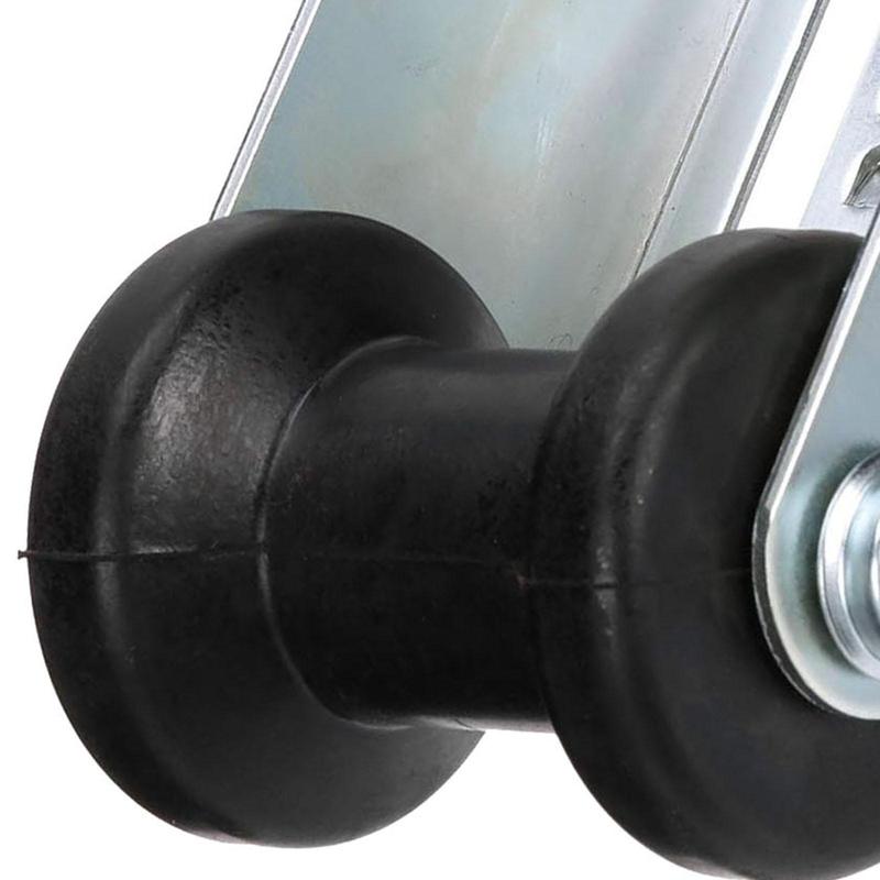 Heavy Duty Boat Trailer Panel Keel Roller Rubber Metal Bracket Roller Assembly for Dock Chain Protection Equipment
