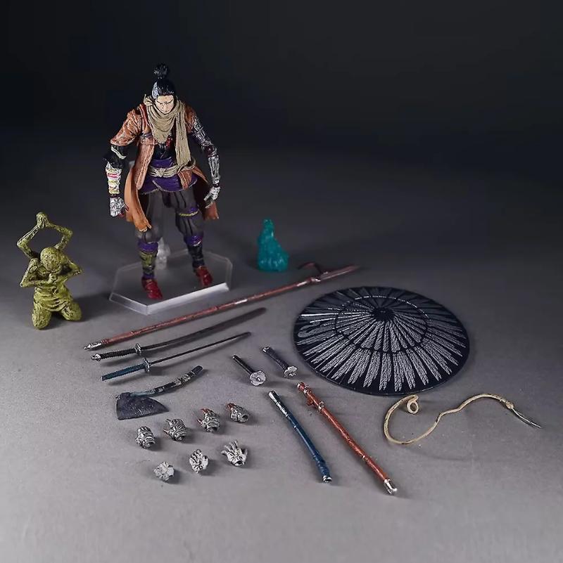 15cm Sekiro Shadows Die Twice Deluxe Edition Articulated Action Figure Collectible Boxed Figurine Desk Decor For Game Collector