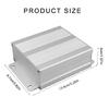 Sturdy Aluminum Materials Housing Power Box for Security Equipment with Excellent Dust and Water Resistance Daily Use
