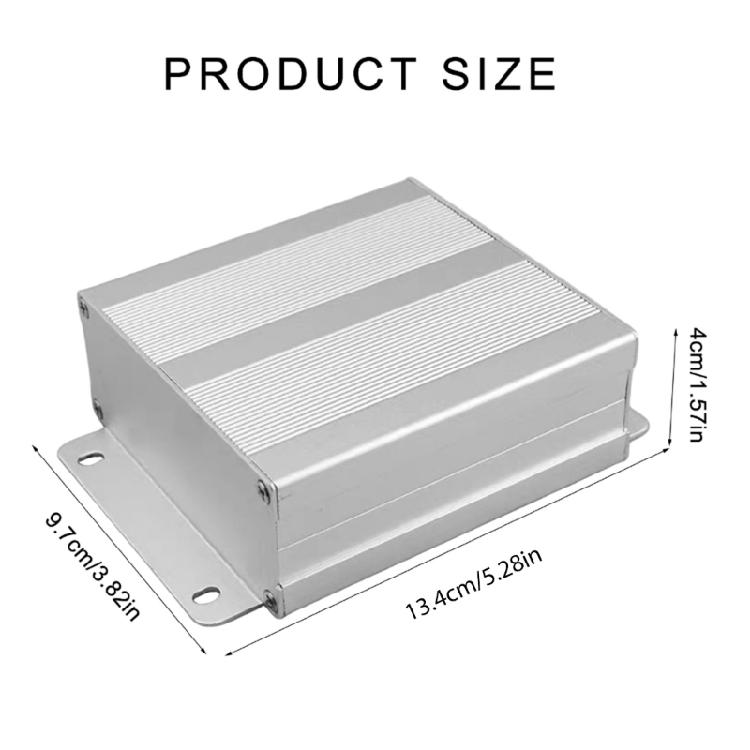 Sturdy Aluminum Materials Housing Power Box for Security Equipment with Excellent Dust and Water Resistance Daily Use