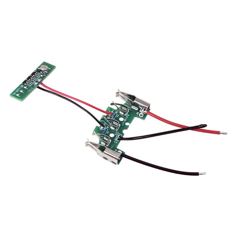 18V 14V Battery Pack Repair Board, BAT610 Green Circuit Board in 7.5 x 4.5 cm Size with Wire Set, Metal Ends and Routine Service Use