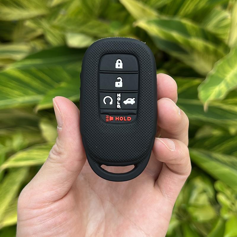 

Silicone Car Key Case Cover For HONDA 11 CIVIC 2022 hatchback Accord Vezel Pilot Freed CRV 2/3/5/6 Buttons Key Auto Accessories