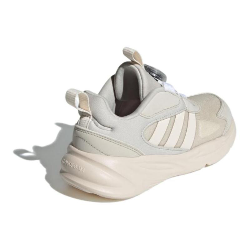 Adidas Ozelle Abrasion Resistant Low Top Kids Lifestyle Shoes Gray Kids Sneakers IE6407