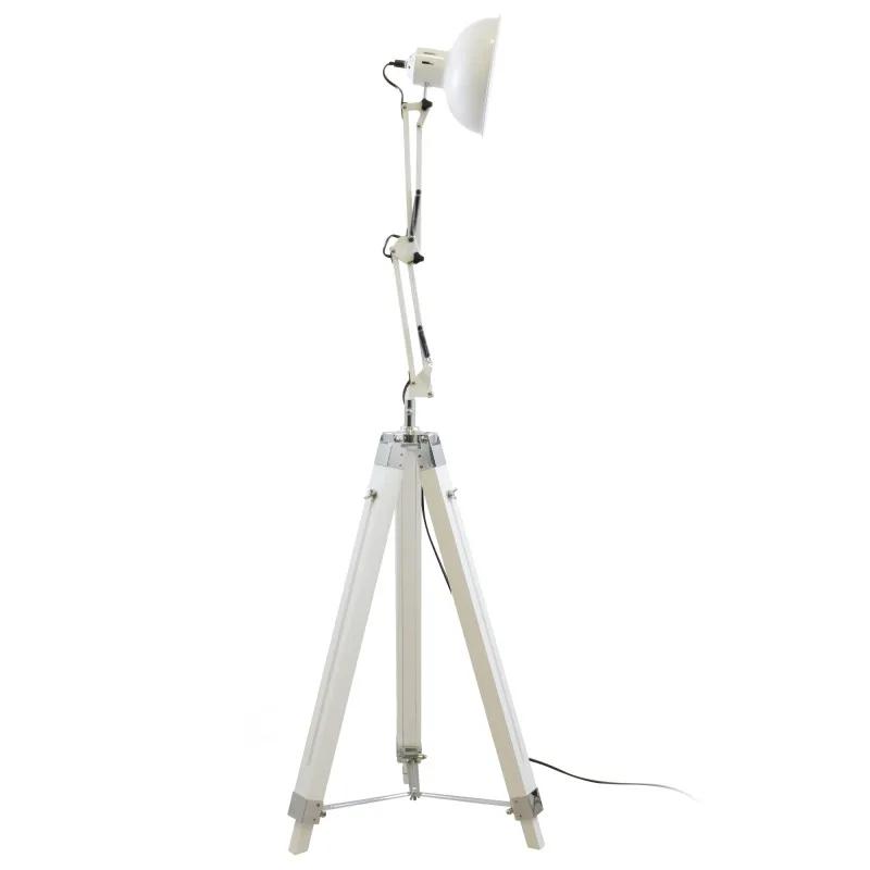 Gasoline - Office_p_170_pure - Blanc - Lampadaire Décoratif - Bois Et Métal - Hauteur 170 Cm