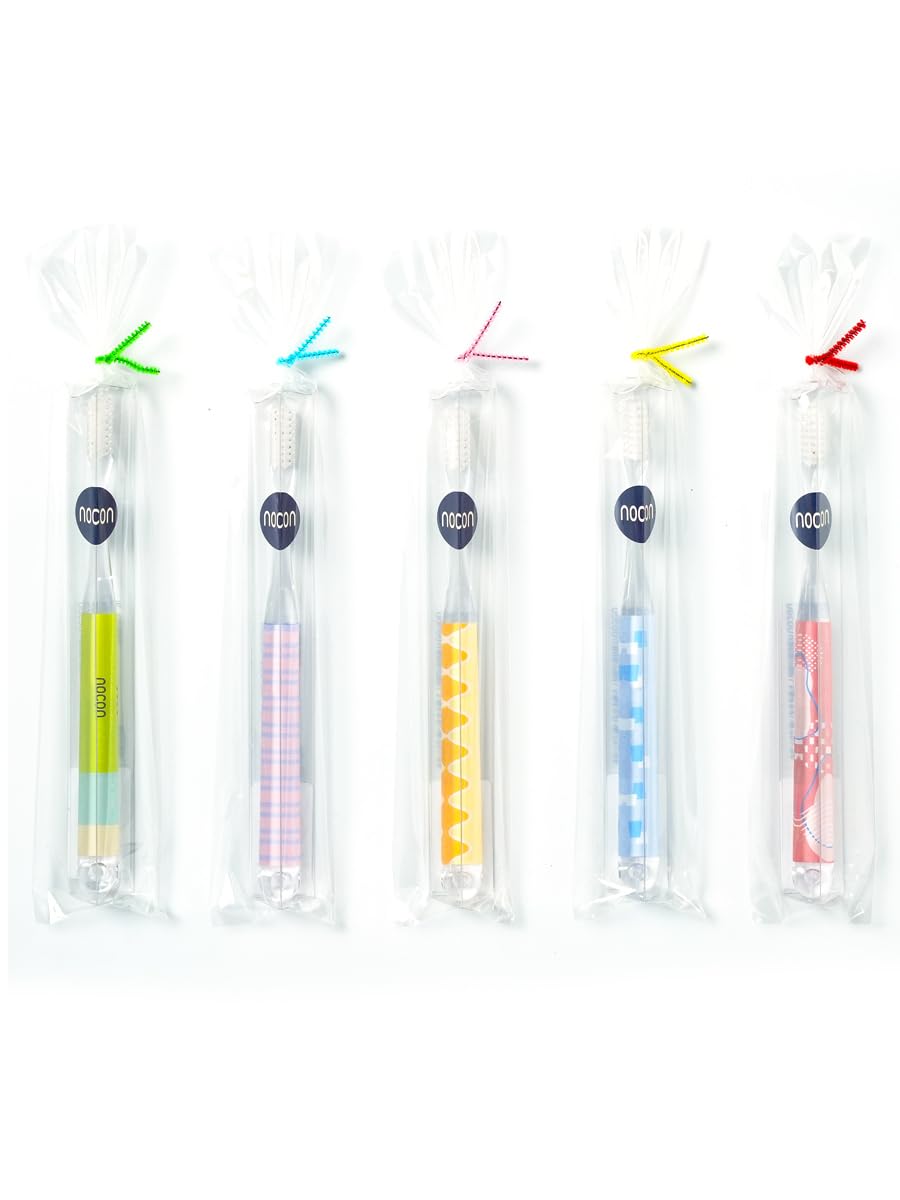 nocon Nokon Набор зубных щеток из 5 штук (cawaii-1 Упаковка)