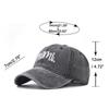 Vintage Mimi Letter Embroidery Caps Adjustable Baseball Cap Fashion Sport Visors Cap