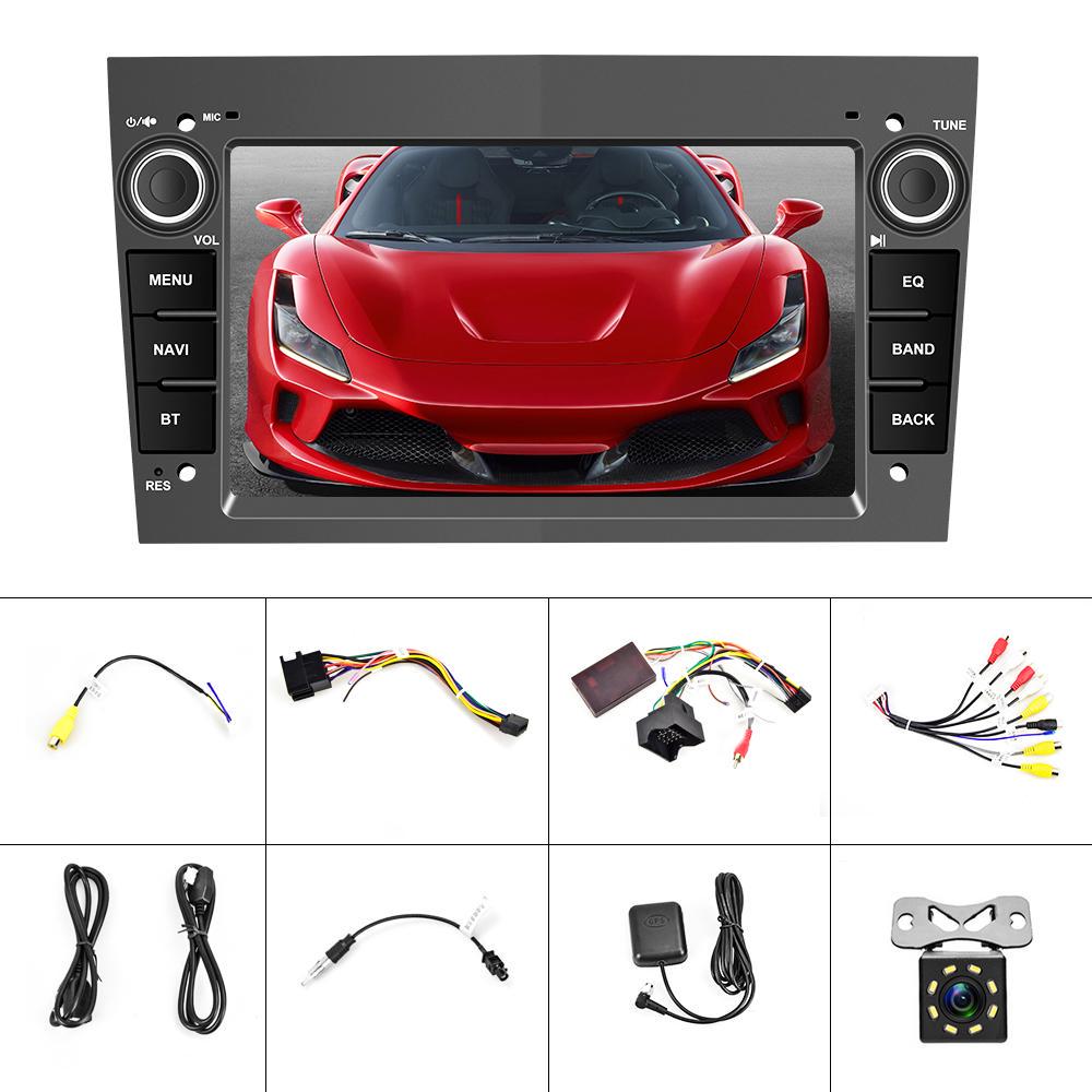 Podofo Автомагнітола Android 8.1 для Opel 7" Android радіо плеєр підтримка Mirror Link GPS WIFI камера заднього виду автомобільний відеореєстратор управління з керма FM Bluetooth