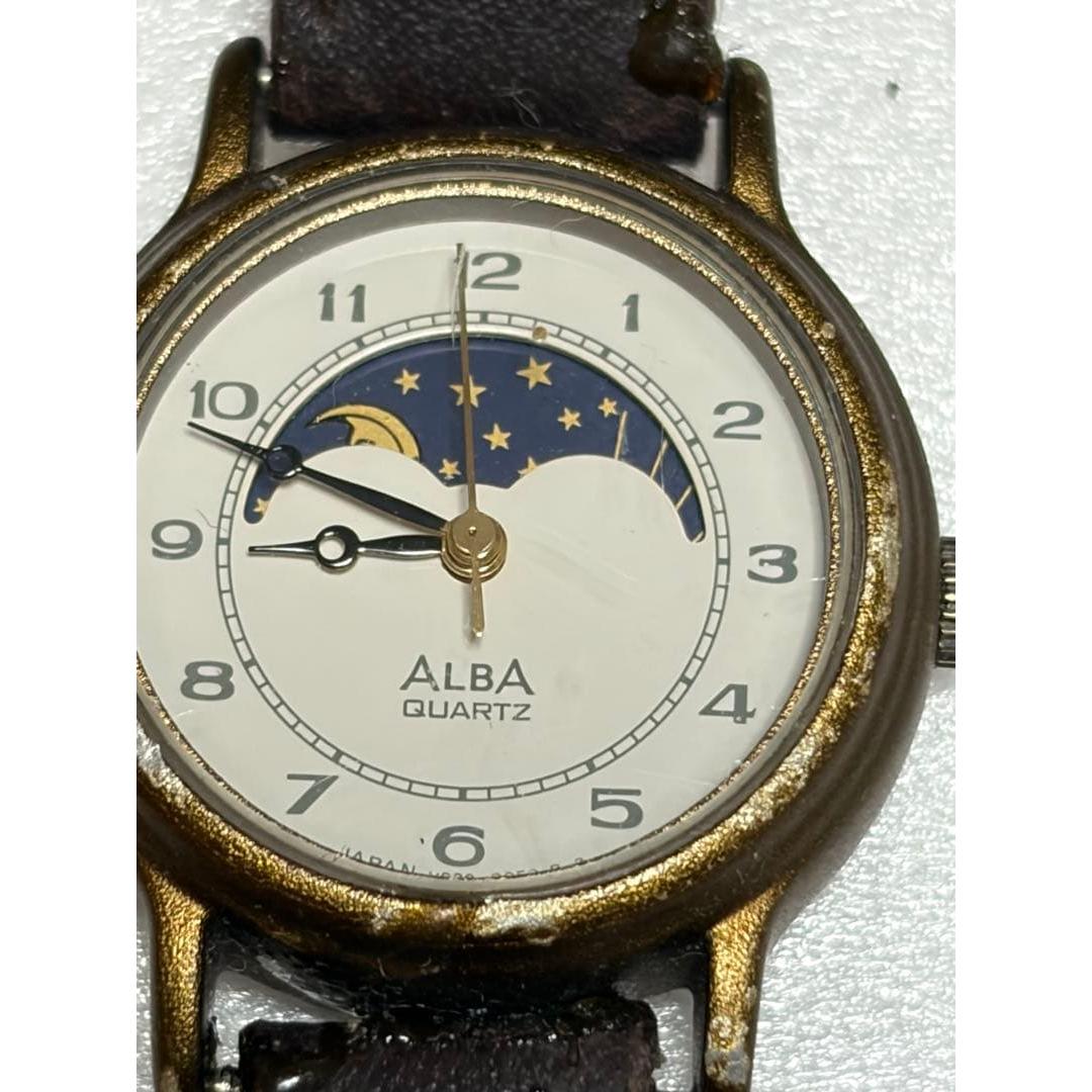 ALBA QUARTZ moon phase watch body