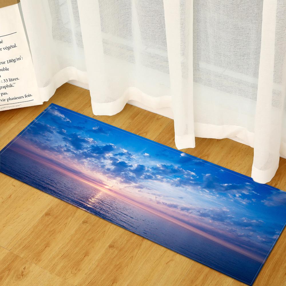 Scenic Sand Wardrobe Shoe Cabinet Long Floor Mat