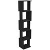 Bookshelf Storage, 5-tier, Black