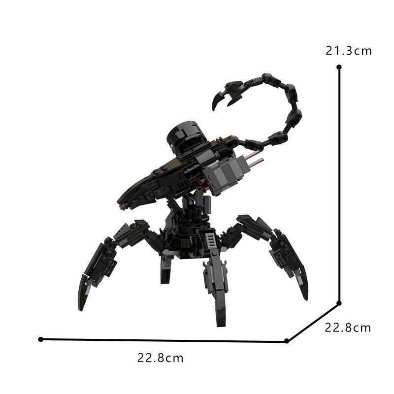 Buildmoc Horizoned Zero Dawned Robot Battle Machine Corruptored Game Action Figures Building Blocks Toys for Children Gifts