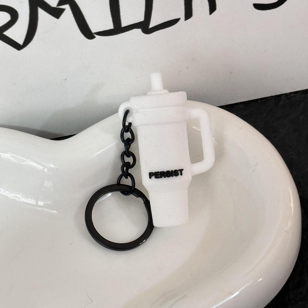 Miu Series Dumbbell Plate Keychain: Trendy Fitness Accessory & Sports Jewelry Gift