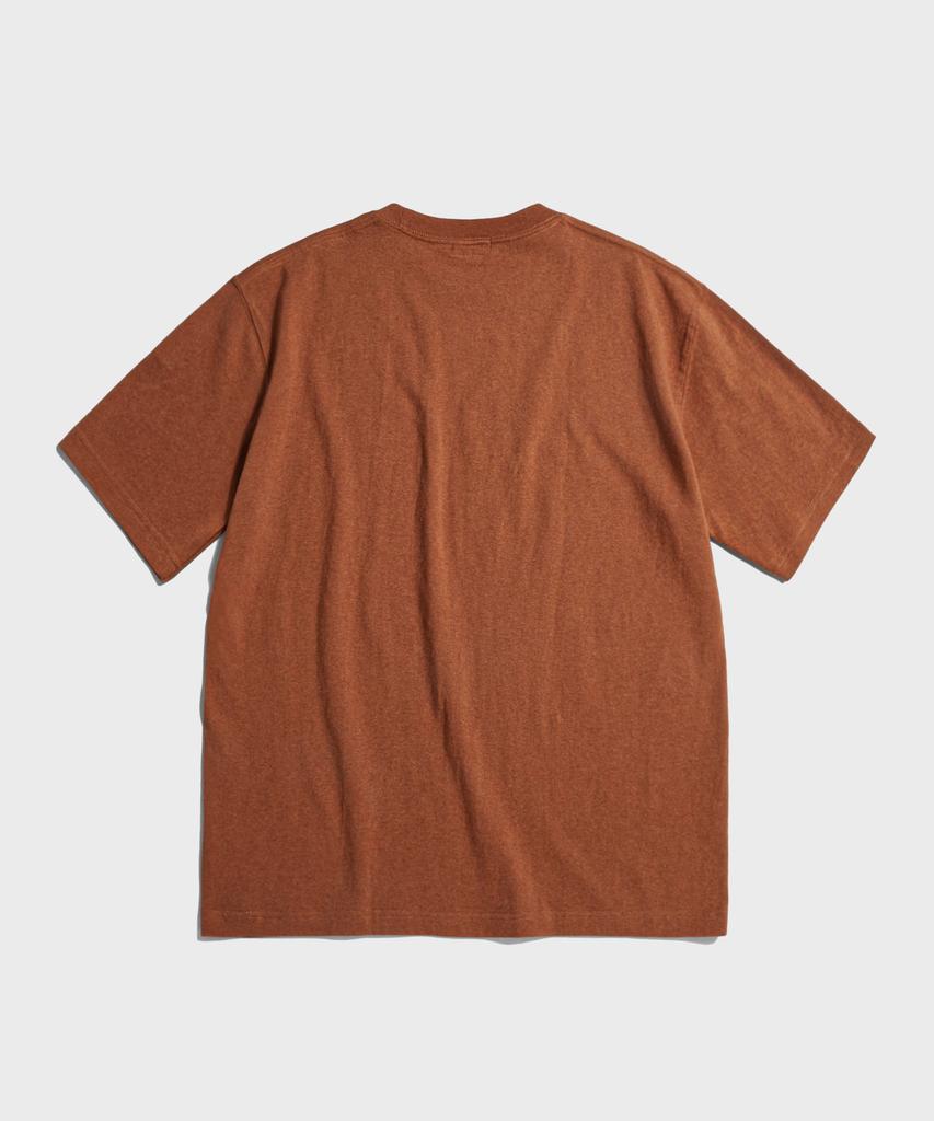 Beulonseun 9Oz Usa Cotton Tubular Tee Orange Red
