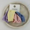 4Pcs/Set High Stretch Women's Scrunchie Solid Ponytail Holder Hair Tie 2024 New Hair Bands  Women
