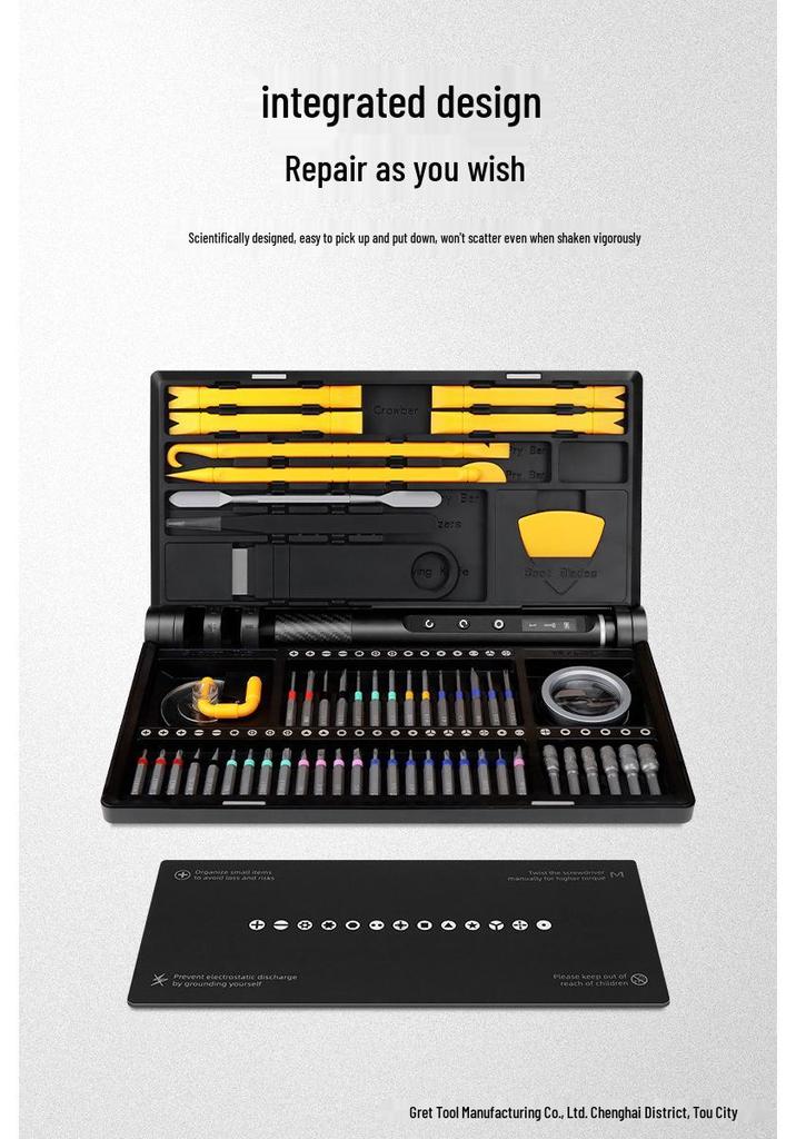 71-in-1 Precision Screwdriver Tool Set for Electronics and Household ...