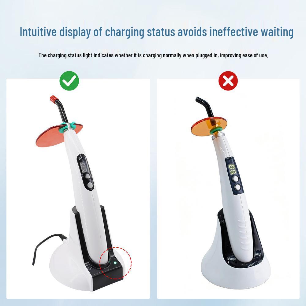 New LED Type B Dental Blue Light Curing Lamp - European/American Standard, Woodpecker Compatible