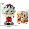 10Cm Anime Merch  Tanjirou Doma Sanemi Rengoku Obanai Q Version Pvc Collectible Model Toy For Kids Adults Gifts