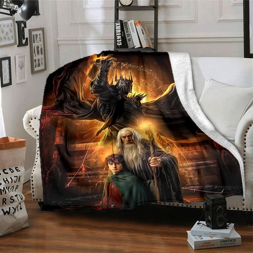 1pc Sword of Gondor Flannel Blanket Soft Warm Throw for Home, Office, Travel, All-Season Cozy Bedding Gift L1410
