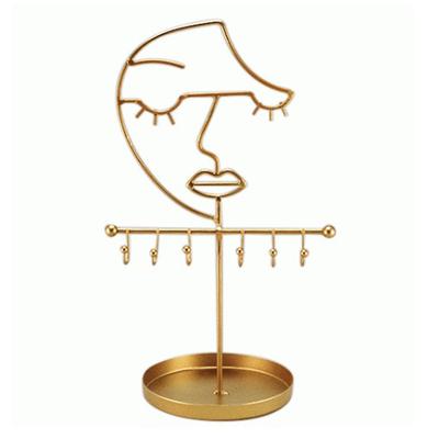 [A3198] - Golden 'Boudoir' Designer Jewelry Holder - 30x18x12 Cm