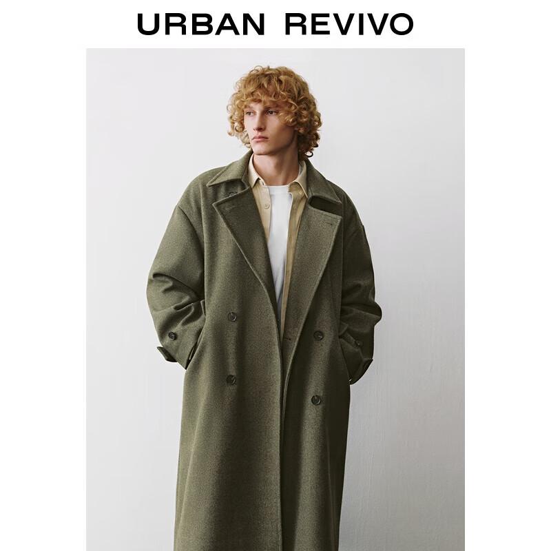 

UR Men s Winter Amber Glaze Double-Breasted Coat M