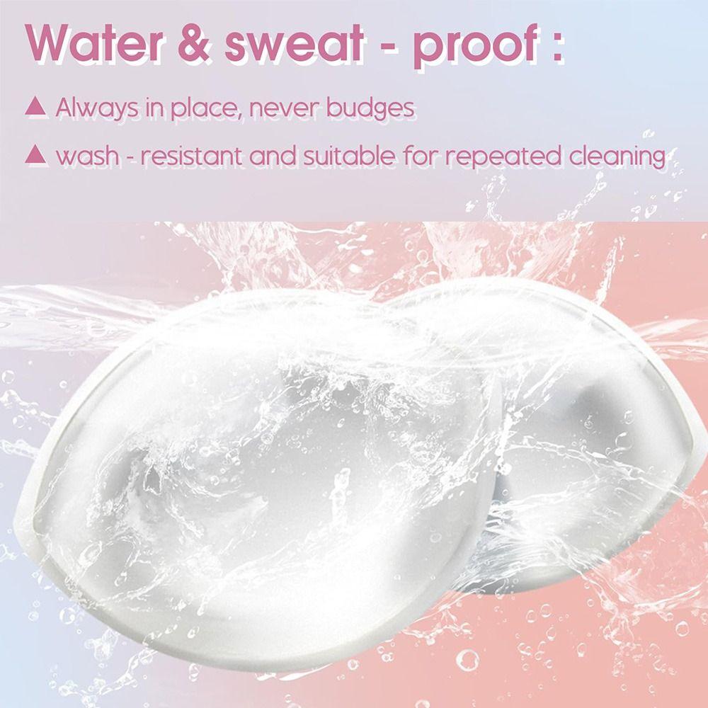Soft Breast Pads Silicone Padding Bust Enhancer Hot Inserts Breast Pads  for Bikini Swimsuit